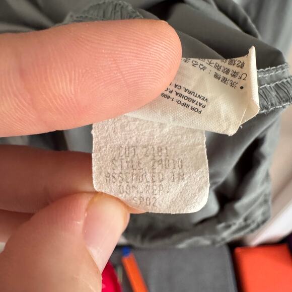 Patagonia Unisex Helium Windshirt Style #24010 Vintage Size Small - READ DESC. - Picture 4 of 11